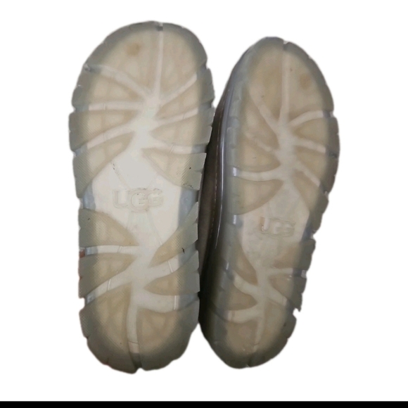 Ugg Womens Gray Tasman Clear Cozy Designer Shearling Slip-Ons Slipper 6 - Picture 7 of 15